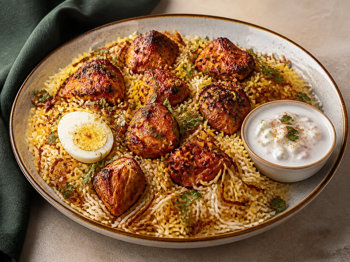 Chicken Tikka Biryani prepared by Taste of Home